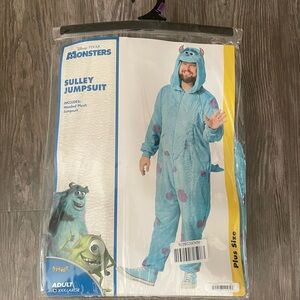 Spirit Monsters Sulley Plush Jumpsuit - Blue and Purple